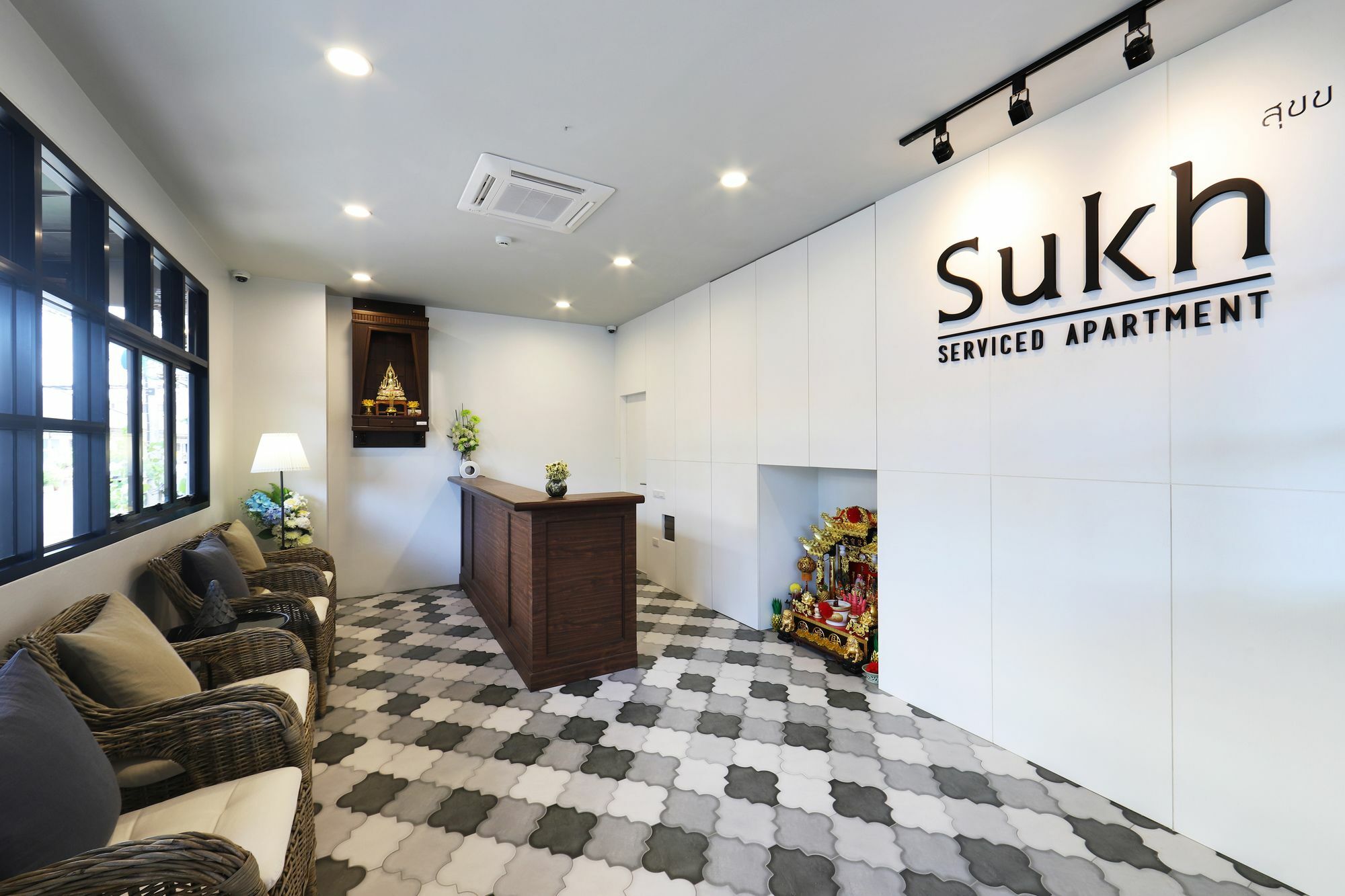 Sukh Serviced Apartment Ban Kho Hong Eksteriør bilde
