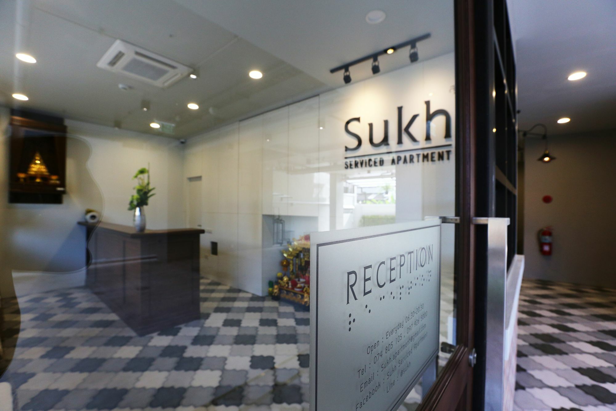 Sukh Serviced Apartment Ban Kho Hong Eksteriør bilde